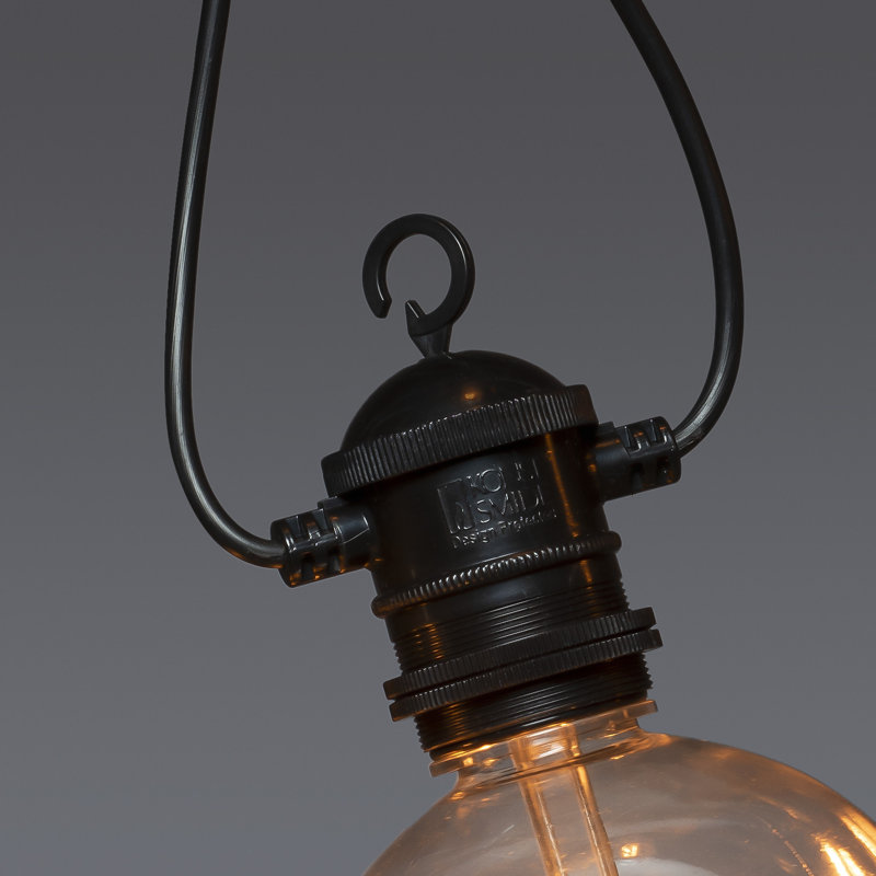 LED 10 - Bulb Festoon Lights String Light Start Set with Mains Plug (End to End Connectable)