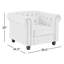 Fauteuil Chesterfield l 38,5 po Eisner-2082530653