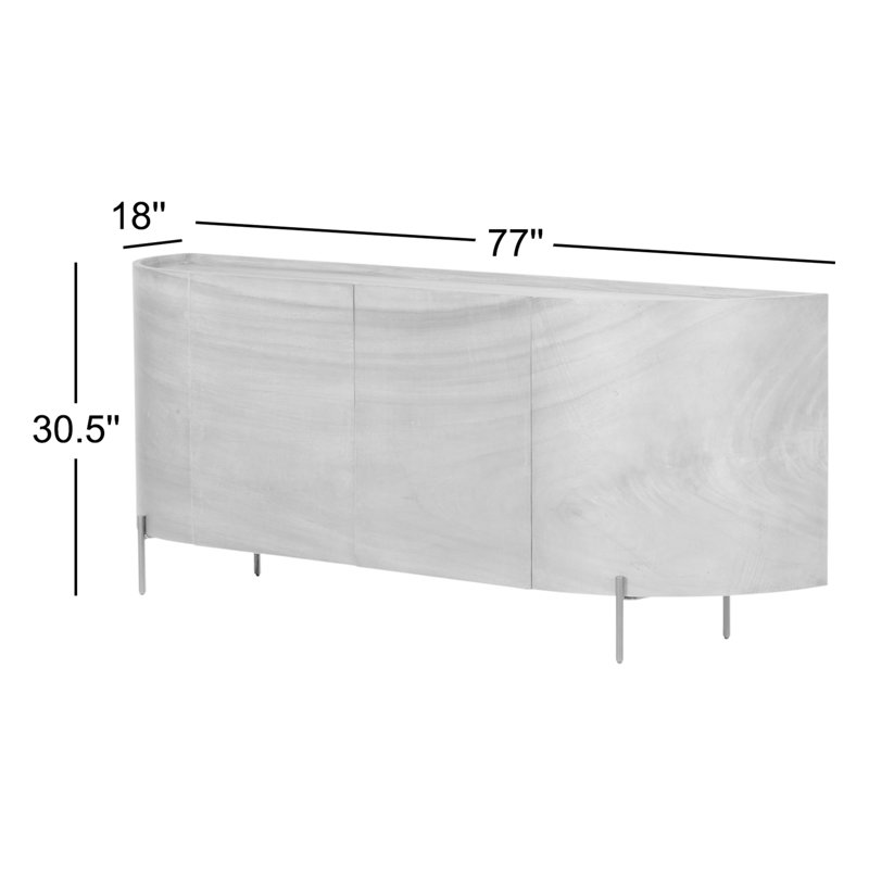 Lunas 77'' W Sideboard, Gold