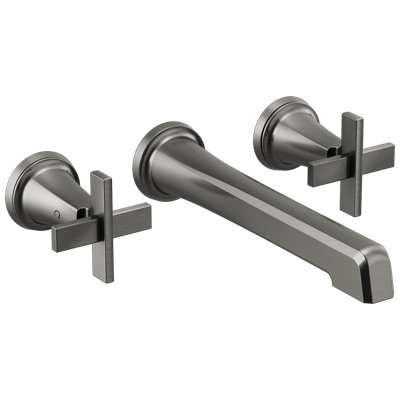 Levoir® Two-Handle Wall Mount Lavatory Faucet - Less Handles