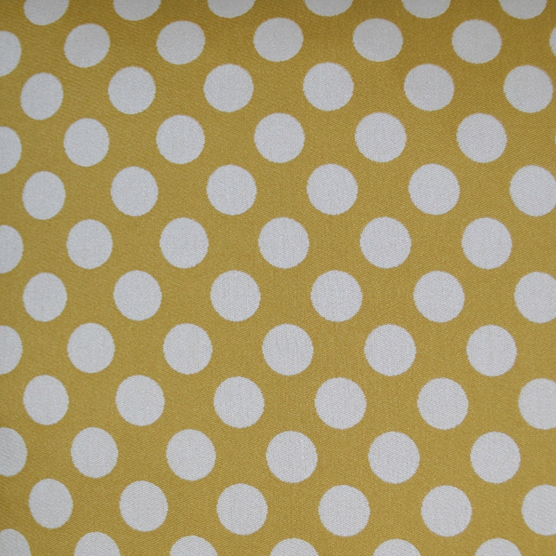 Polka Dots Fabric, Gold