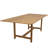 Table extensible rectangulaire 67 po / 86,5 po