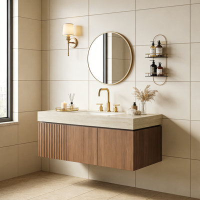 48-inch bathroom vanity with sink