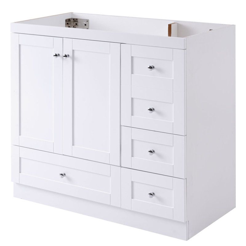 Meuble-lavabo de 36 po Cabinet, Blanc