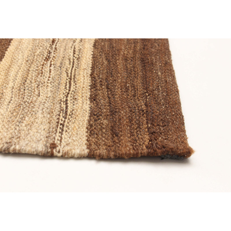 Boho brun Kilim 4 pi 7 po x 6 pi 8 po