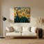 Art mural en métal jonquilles botaniques-1287319607