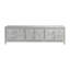 Signature Designs Elation White Long Media Console-73201776