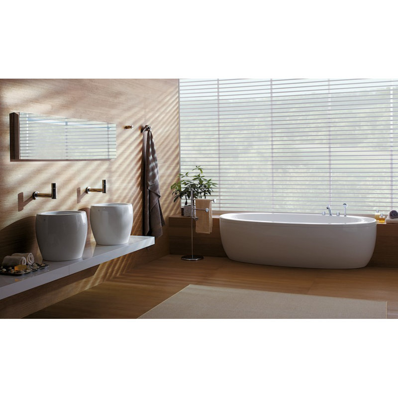 Ilbagnoalessi One 72.05'' L Freestanding Soaking Bathtub
