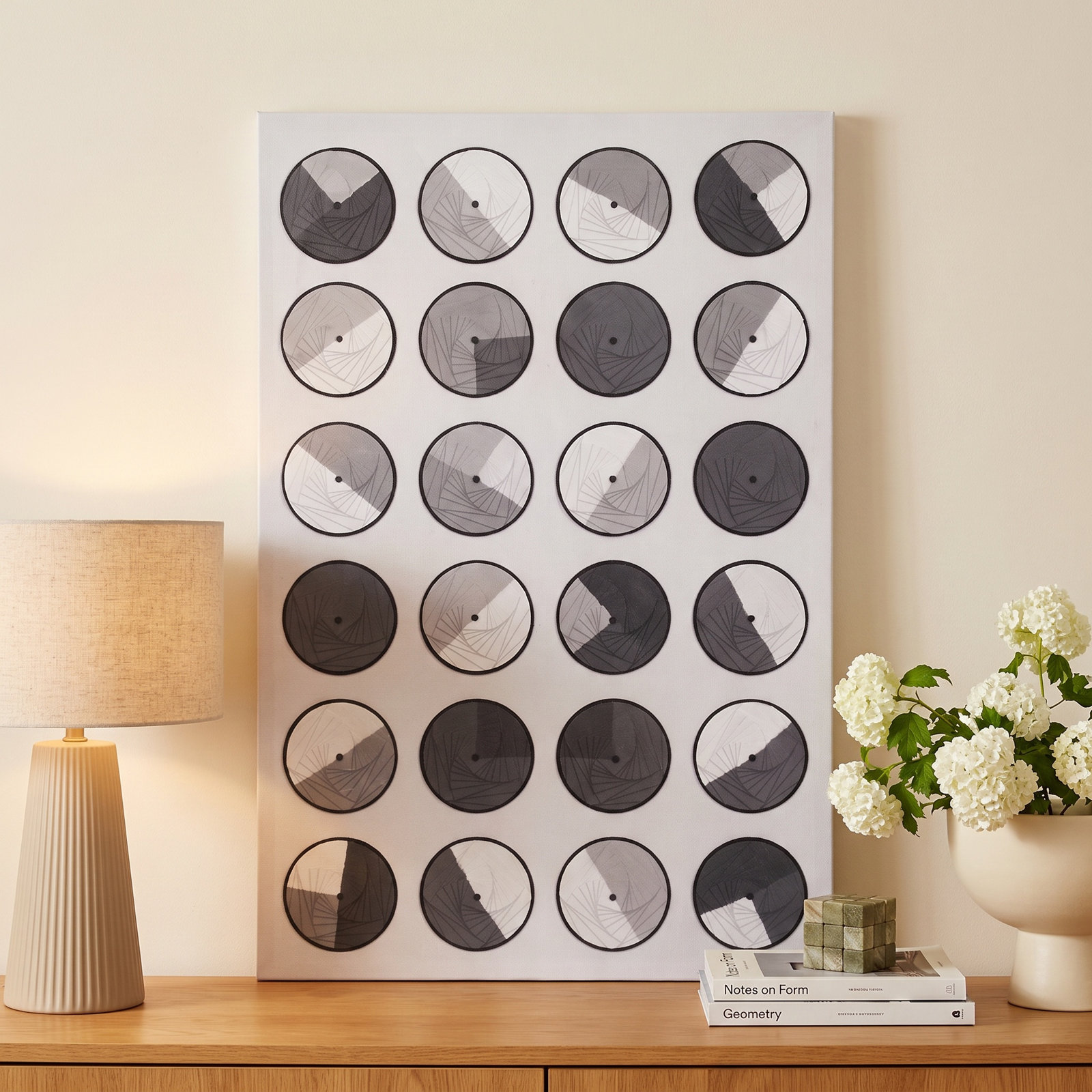 Zagros "Geometric Circular Pattern" Painting