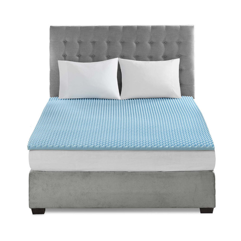 Surmatelas réversible hypoallergénique toutes saisons 1,5 po