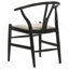 Ensemble de 2 chaises d'appoint en bois Wood Wishbone-1287029459-1287029461