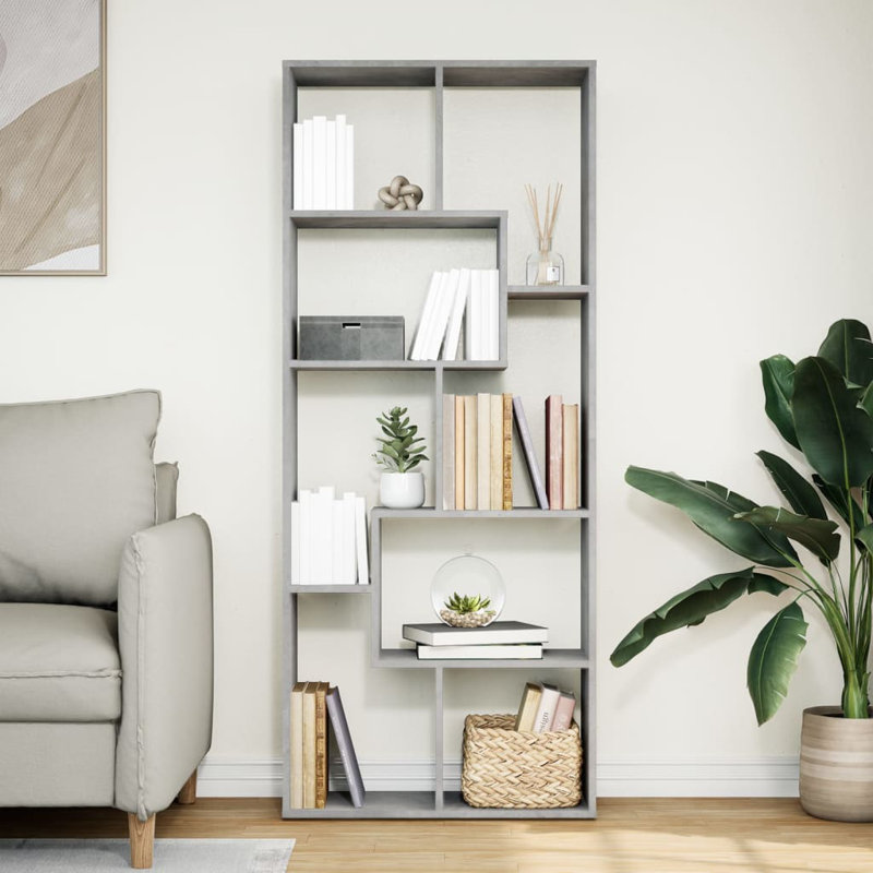Saryna 161.5cm H x 67cm W Bookcase