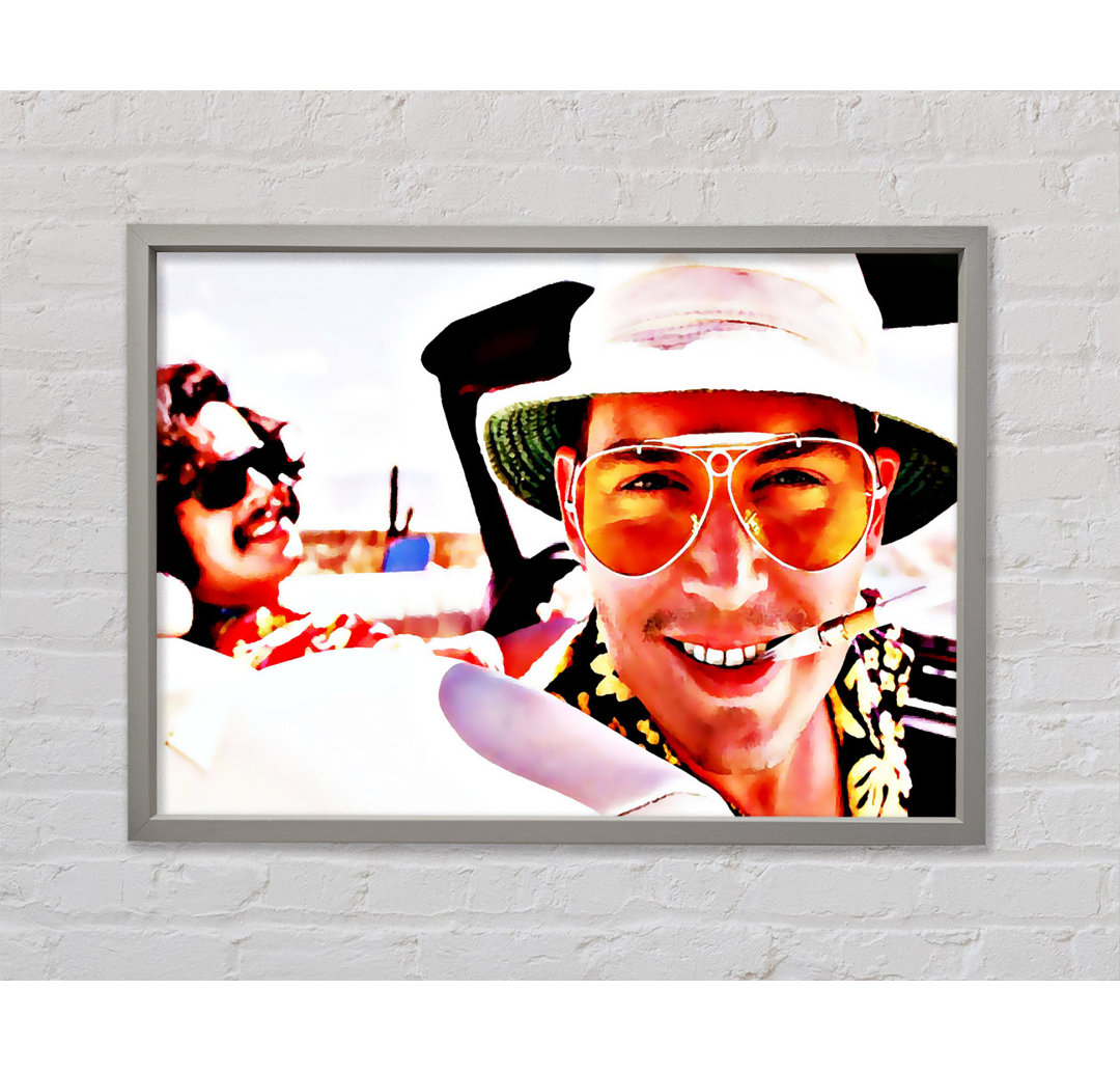 Fear And Loathing In Las Vegas - Einzelner Bilderrahmen Kunstdrucke auf Leinwand