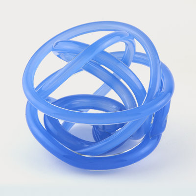 Decorative Handblown Glass Knot
