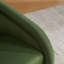Fauteuil d'appoint pivotant en velours Leda-130624486