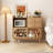 Solid Wood Storage Side Cabinet Storage Cabinet Solid Wood Accent Cabinet-101689048-101689046