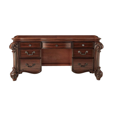 Bureau de coiffeuse Vendome, finition cerisier