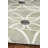 Audrea Geometric Tangram Locke Gray and Ivory Soft Low Pile Area Rug-647492675