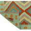 Tapis rouge Bobbee Kilim Curley