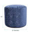 Pouf rond de 22 po de largeur-1661609146