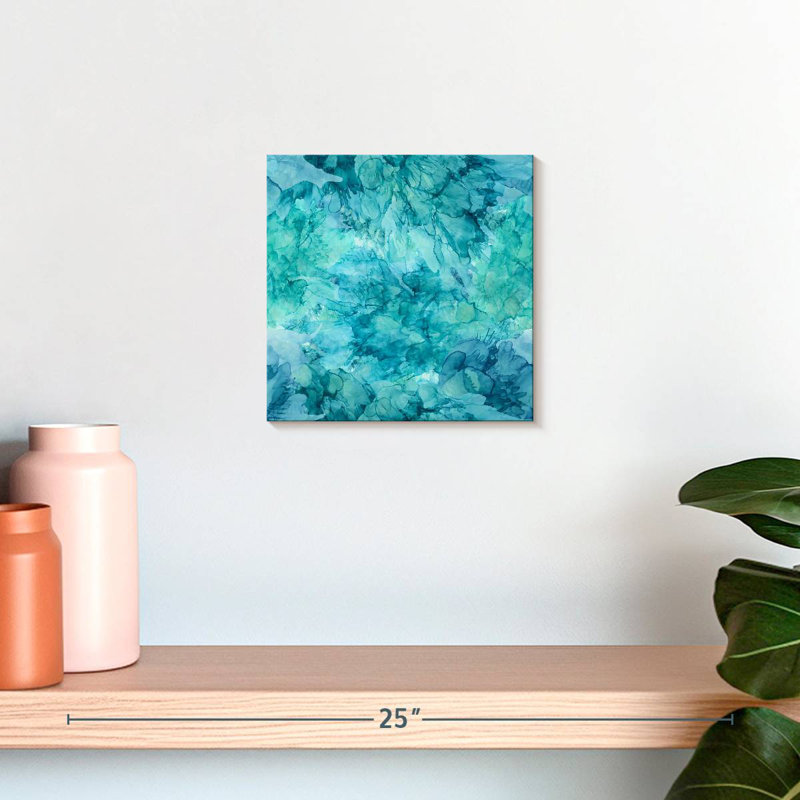 Blue Hues, 10" H x 10" W
