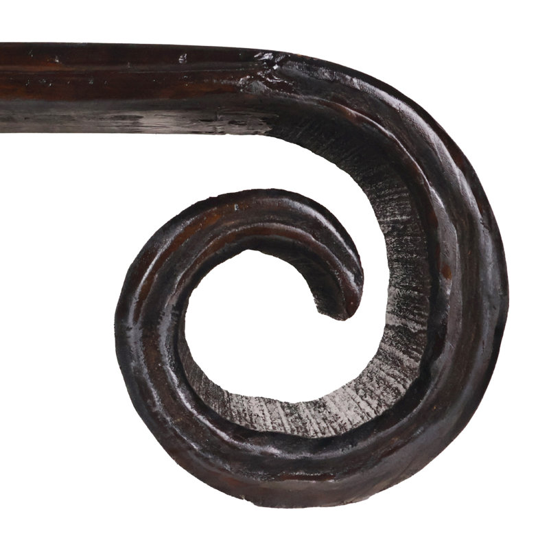 Chinese Scroll Table Solid Elmwood