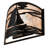 Sailboat Flush Mounted Sconce