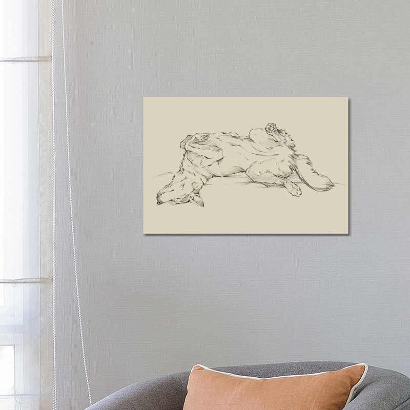 Dog Tired IV by Ethan Harper - Wrapped Canvas Print, 66.04 cm H x 45.72 cm W x 3.175 cm D