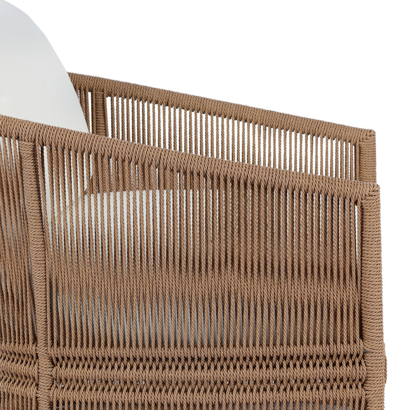 Chaise d'extérieur Mondira - naturelle texturée, Naturel texturé