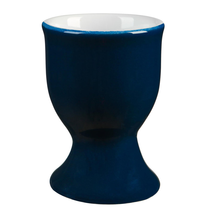 Argon Tableware Porcelain Egg Cup, Navy