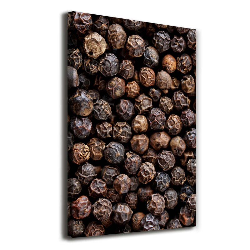 Grains Of Pepper - Wrapped Canvas Print