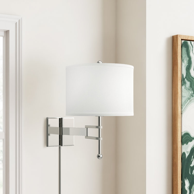 Swing Arm Sconce, Nickel