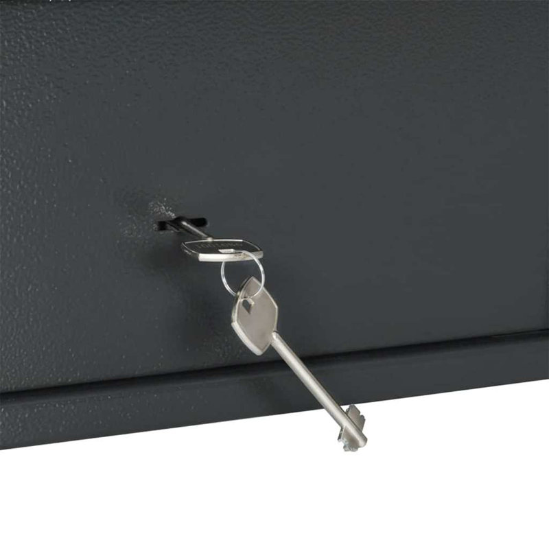 Safe Box Lock, 20cm H x 20cm W x 31cm D