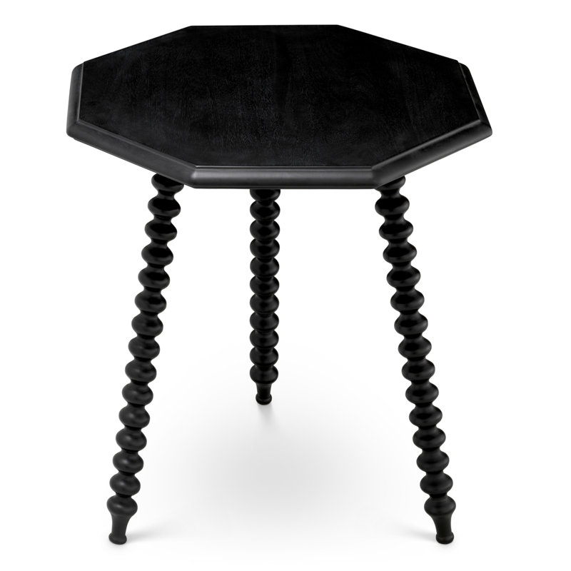 Side Table Laredo Classic Black Finish