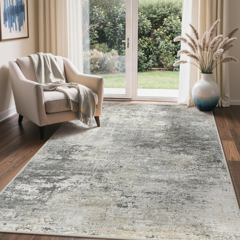 Abstract Area Rug, Rectangle 160 x 230 cm
