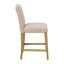 Tabouret de comptoir rembourré