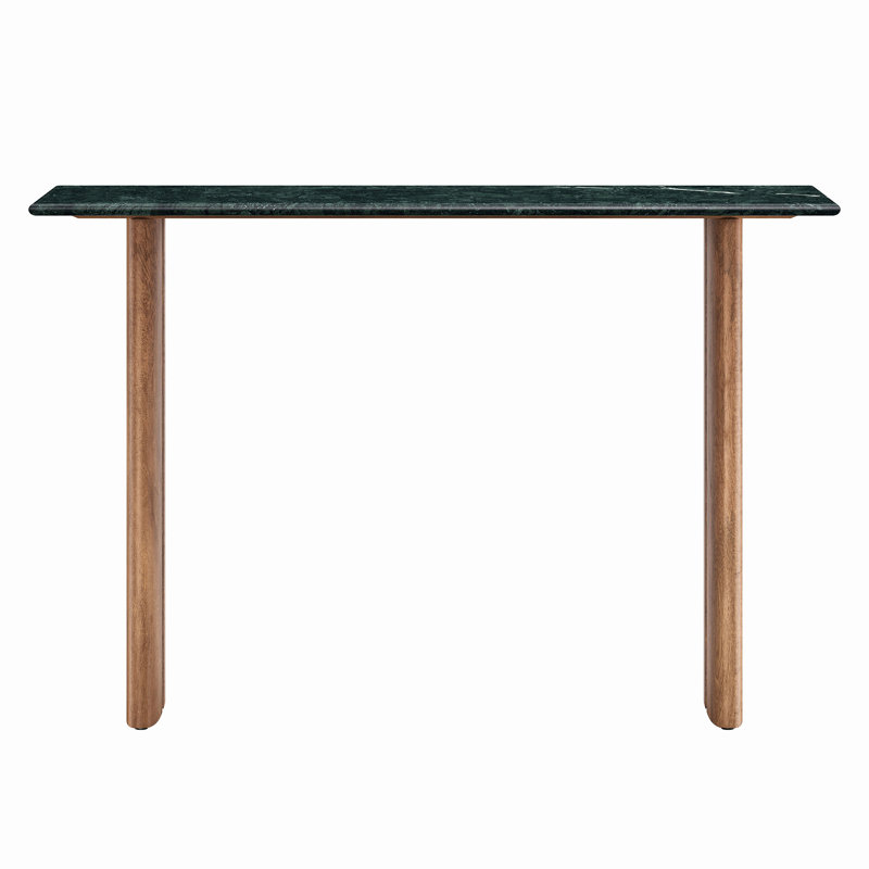 Console Amistad de 46 po en marbre vert noyer