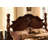 Kozo Solid Wood Four Poster Bed-526191507