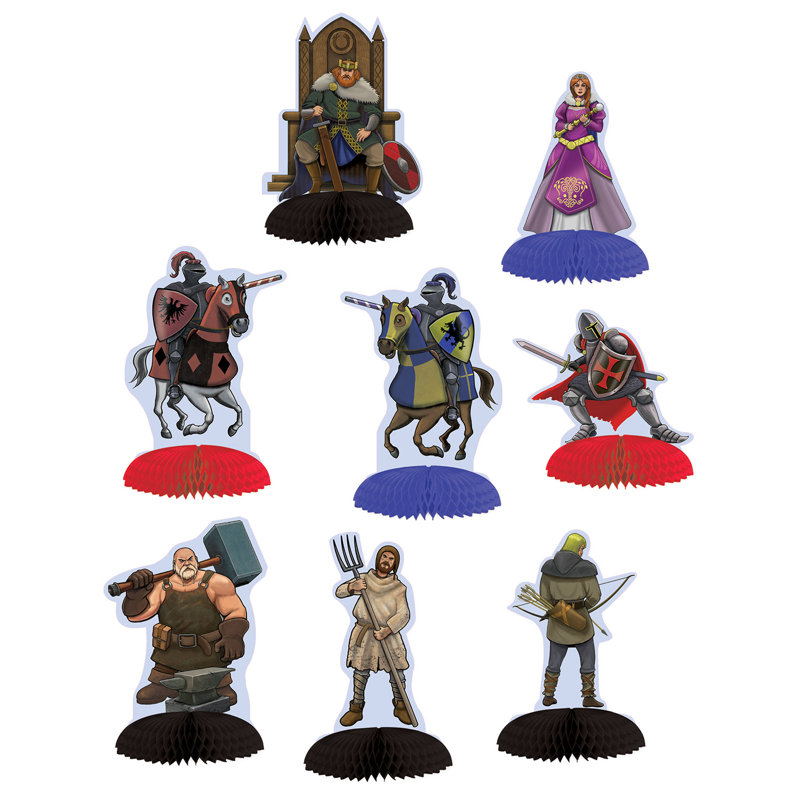 Mini-centres de table médiévaux