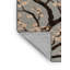 Tapis gris botanique lavable à la machine-733896588