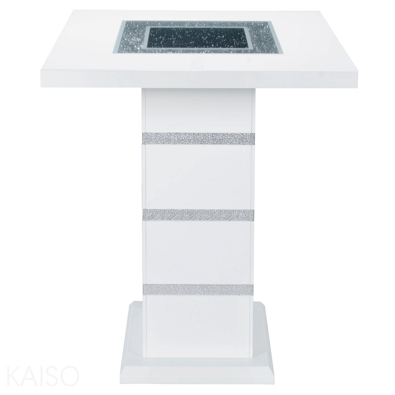 Table de bar blanche
