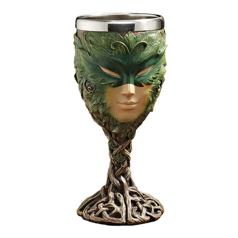 Forest Spirits Greenman Goblet