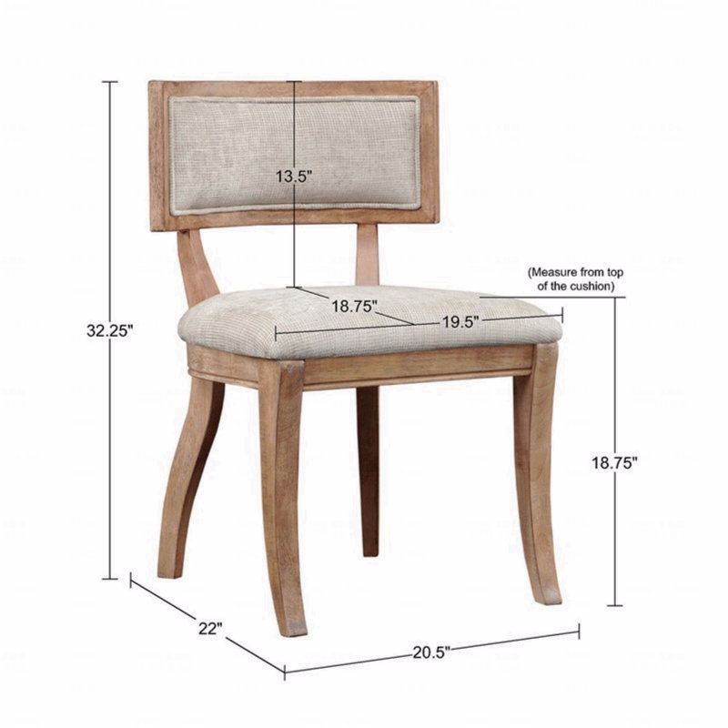 Ensemble de 2 chaises de salle à manger, chaise de salle à manger