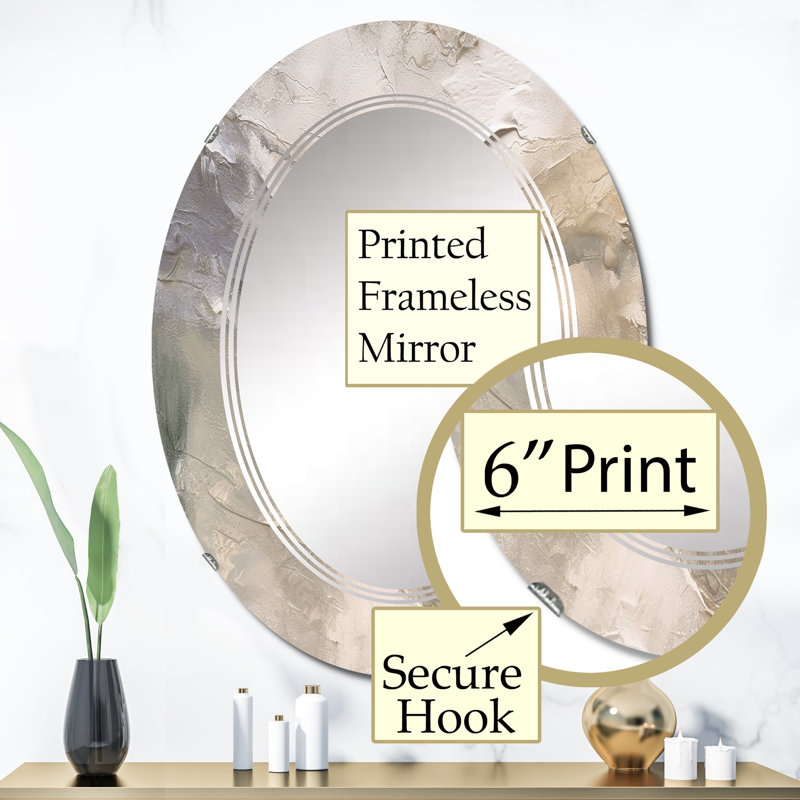 Miroir mural Wenke, 36 po x 24 po
