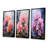 Mystical Rhododendron Symphony Whispers - Rhododendron Wall Decor Set Of 3-244642406-244642405