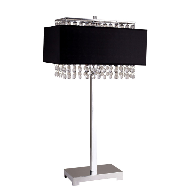 Metal Table Lamp, Black