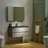 Vital 47-1/4 in. W x 19-5/8 in. D Wall Mounted Floating Bathroom Vanity in Grey with Composite Vanity Top-87768938