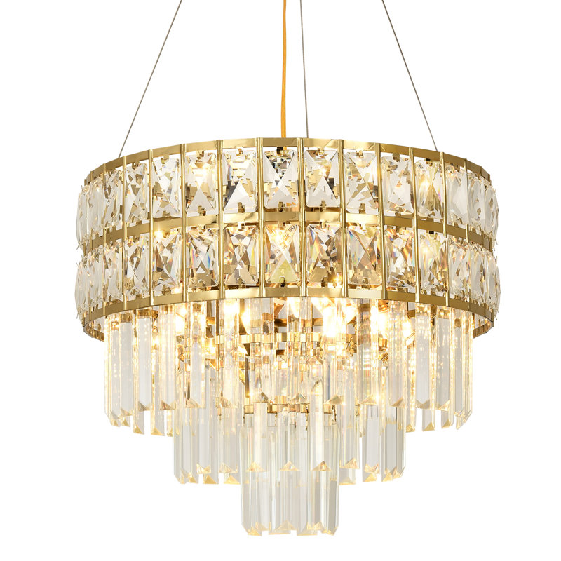 4 - Light Crystal Chandelier