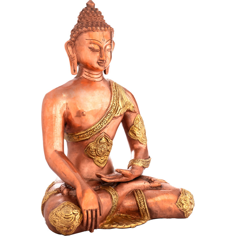 Religious & Spiritual Statue, Copper Gold
