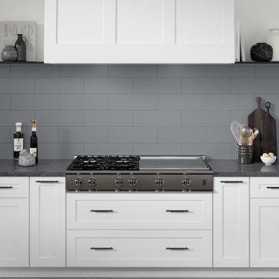 Catch Fawn 6 in. x 18 in. Matte Ceramic Wall Tile (11.68 sq. ft./Case)